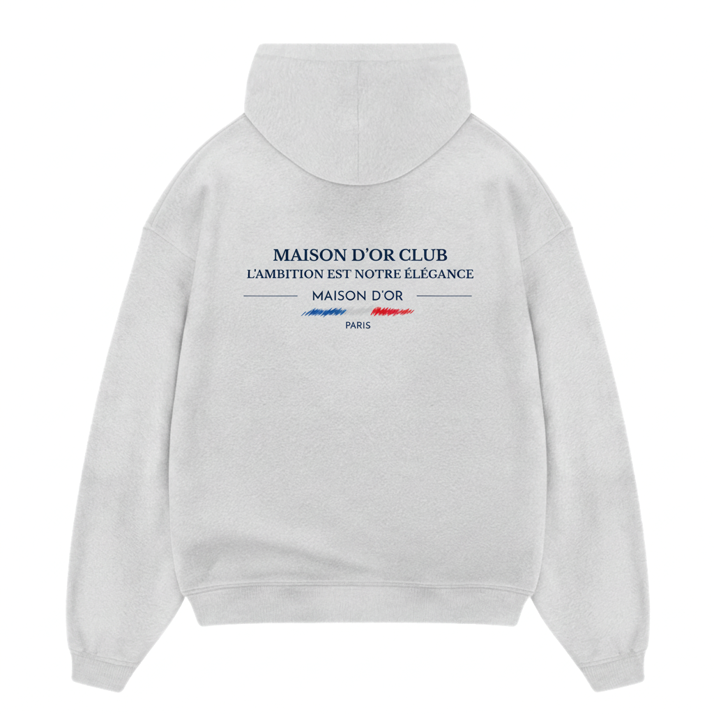 Maison D'Or Club Hoodie Grey