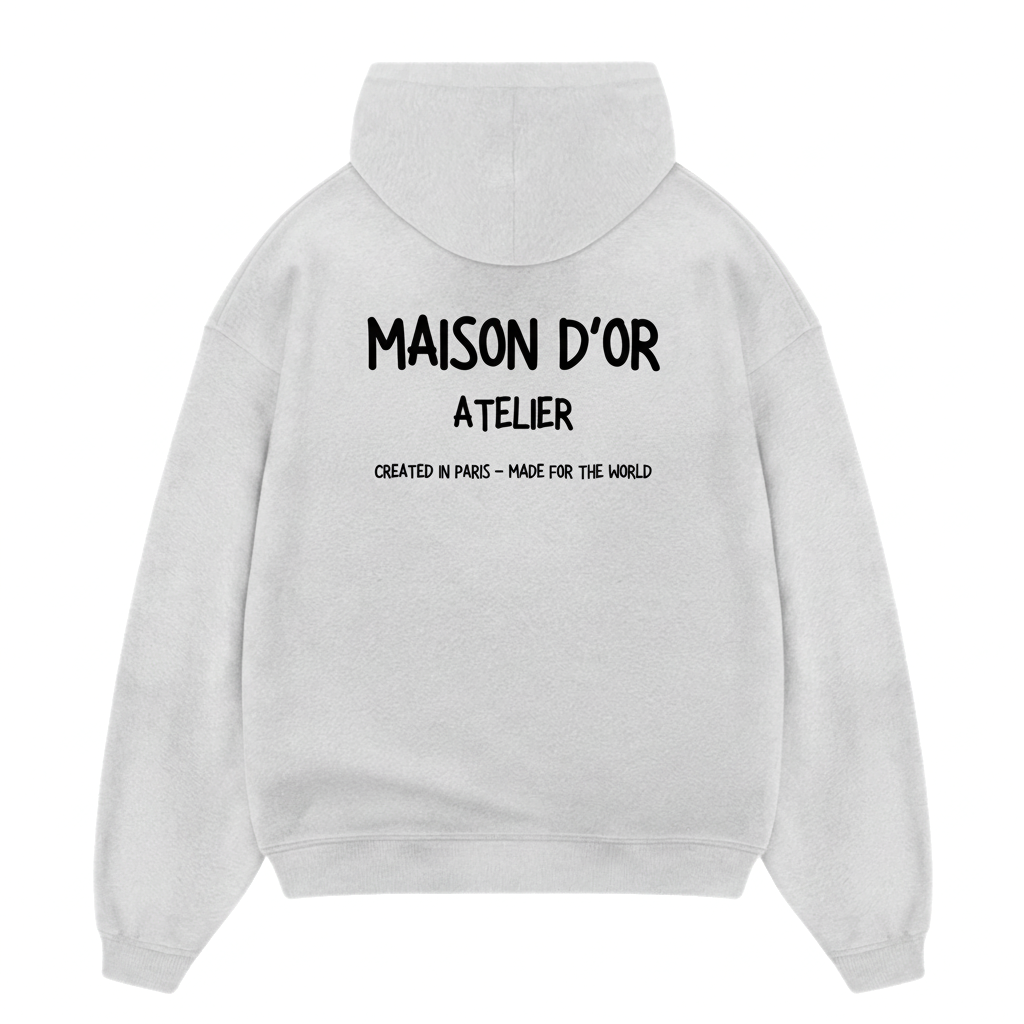 Maison D'Or Atelier Hoodie Grey