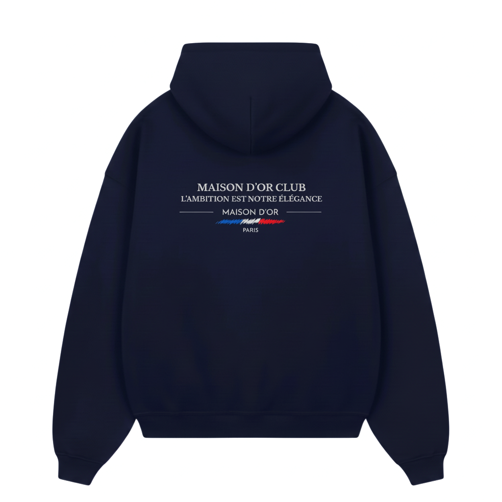 Maison D'Or Club Hoodie Navy